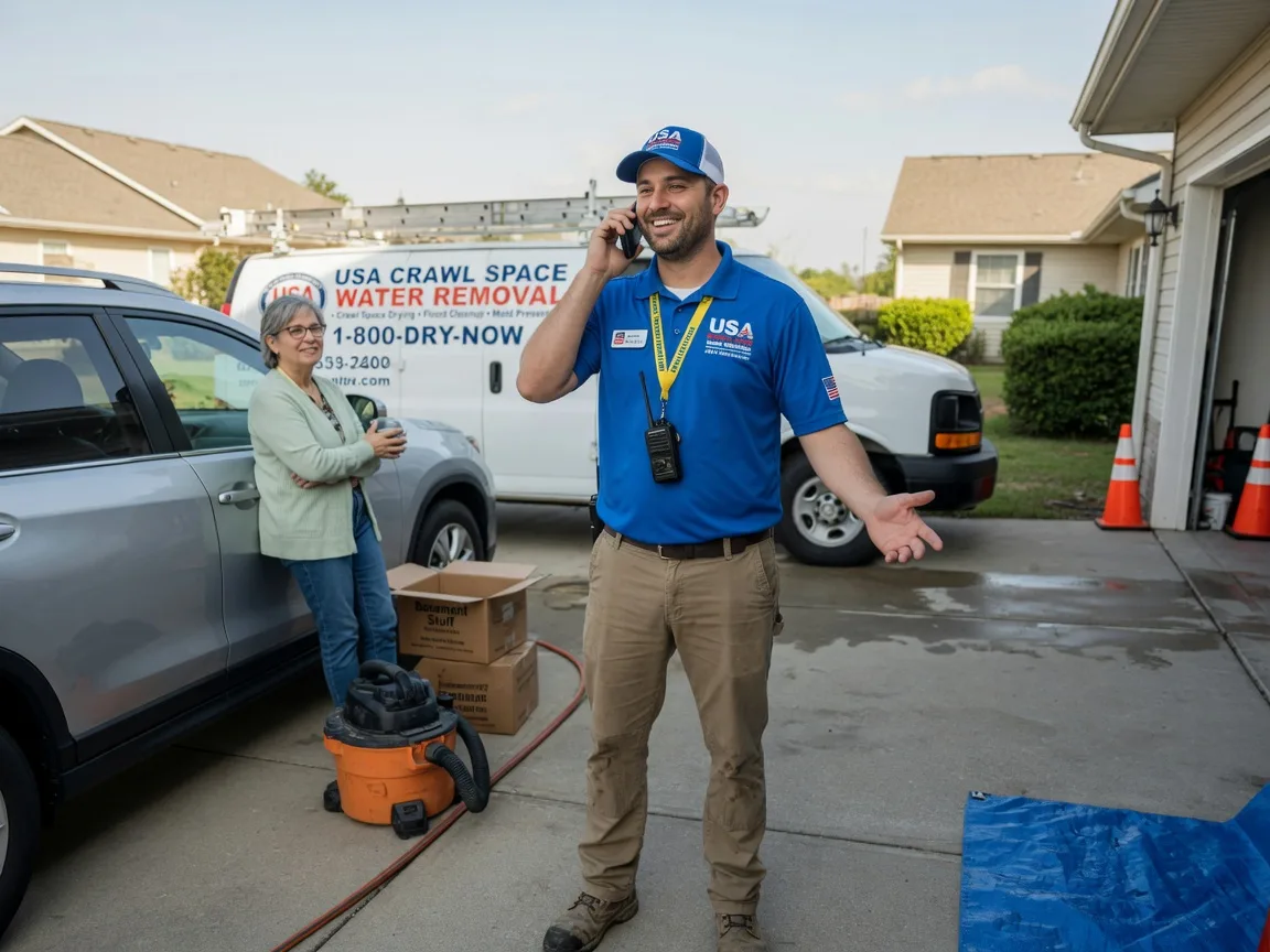 Crawl Space Water Removal Burbank, OK FAQs